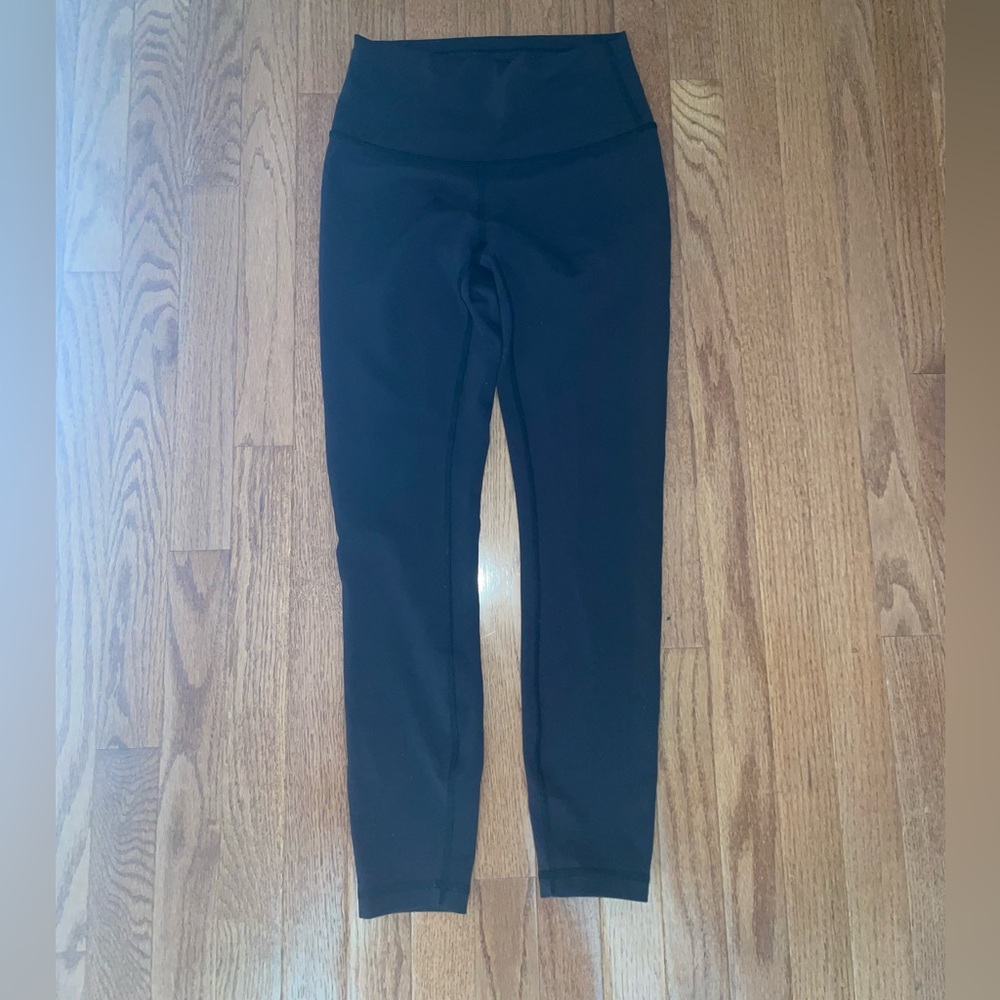 Lululemon Wunder Train Black 25” Size 6